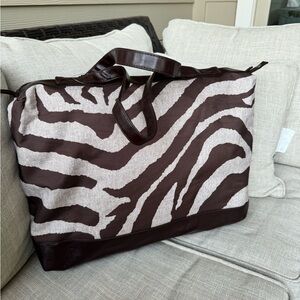 Large tote bag animal print NEW!